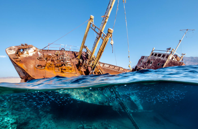 سفينة تيتانيك السعودية في تبوك