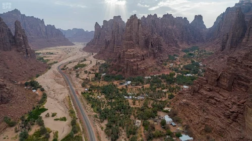 وادي قراقر في تبوك