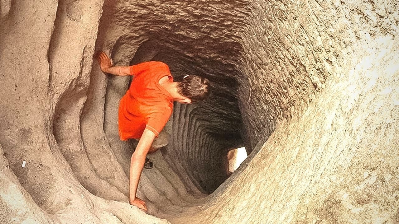 إكتشاف مدينة تحت الأرض يصل عمقها إلى 60 مترا.. لن تصدق شكلها من الداخل
