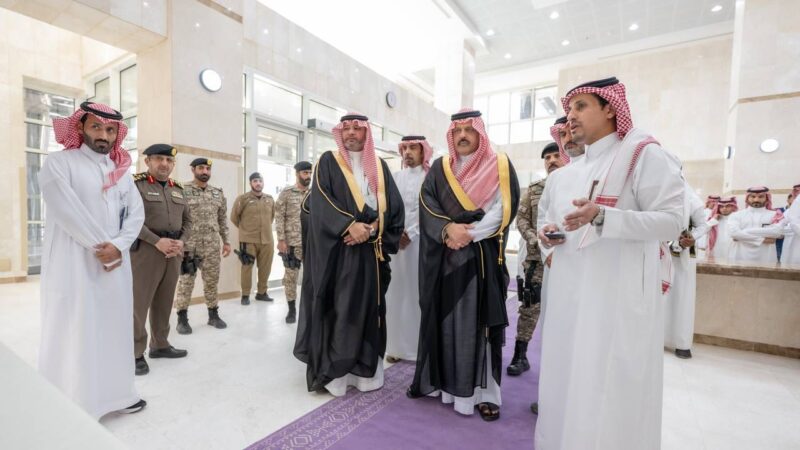 سمو أمير “حائل” يطّلع على سير العمل وآخر التطورات والأقسام لمشروع مستشفى حائل العام الجديد