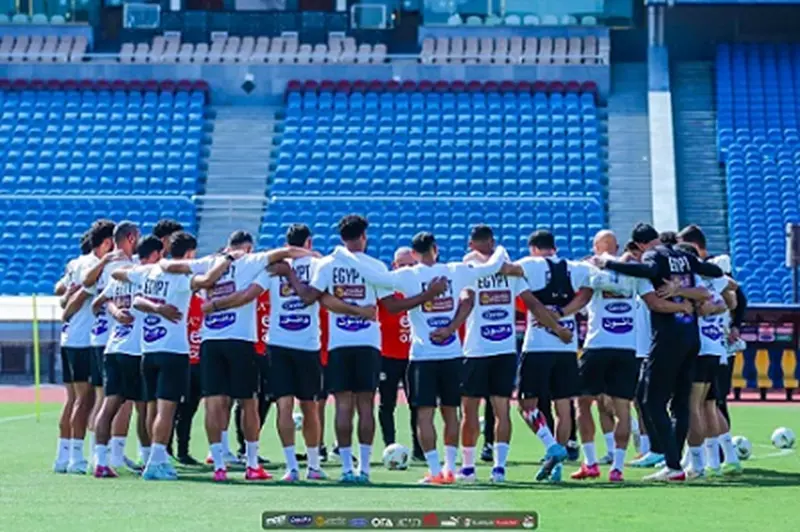 منتخب مصر يواصل استعداداته لمواجهة جيبوتي