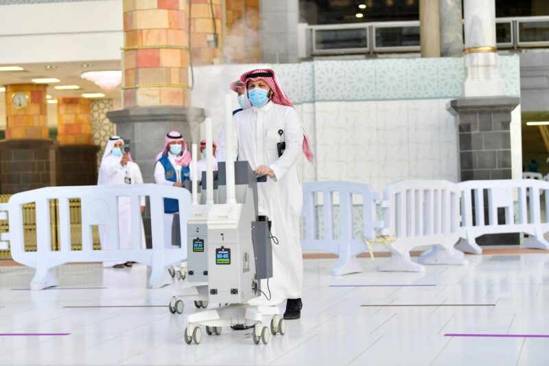قائمة المبادرات المستقبلية في الحرمين الشريفين