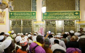 الحجرة النبوية الشريفة