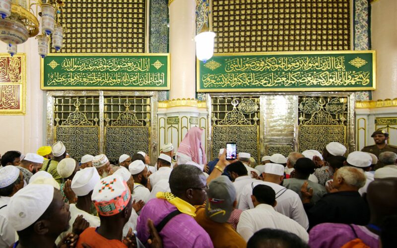 الحجرة النبوية الشريفة