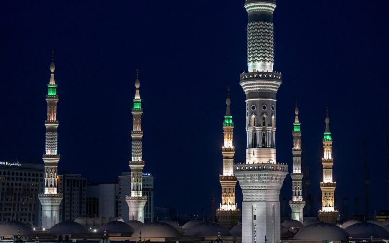 مآذن المسجد النبوي