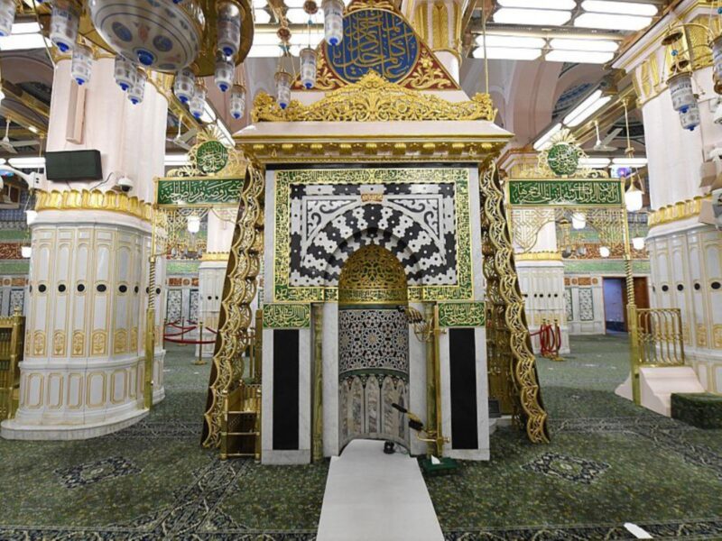 محاريب المسجد النبوي