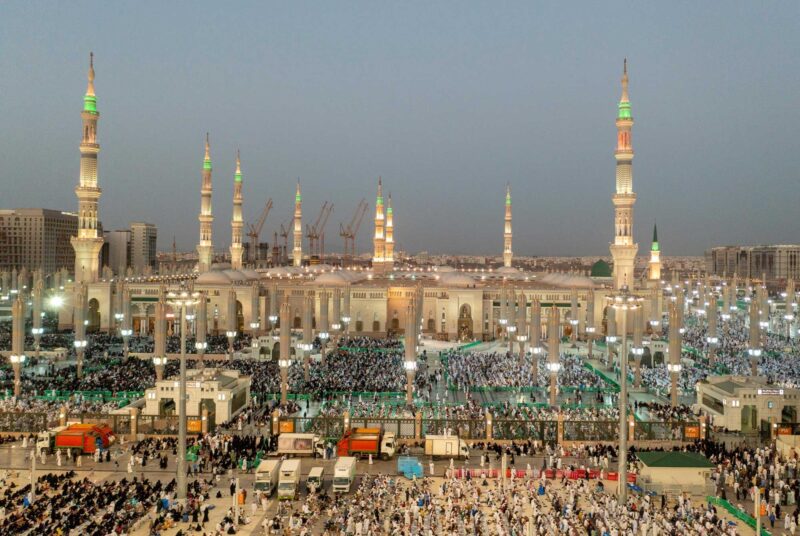 الاعتكاف في المسجد النبوي