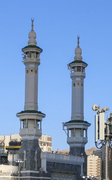 مآذن المسجد الحرام