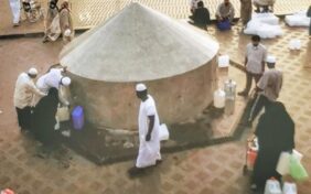قائمة بمراحل استخراج ماء زمزم