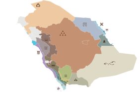 خريطة العمارة السعودية