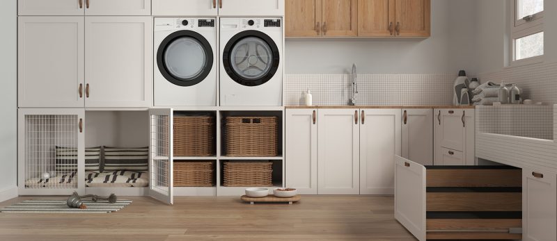 نصائح خبراء لتصميم غرفة غسيل الملابس احترافية
