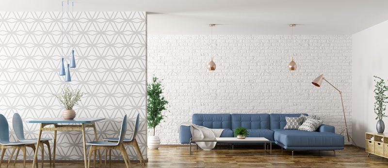 ديكور ورق الحائط: أفكار عملية لتغطية عيوب الجدران بأسلوب أنيق
