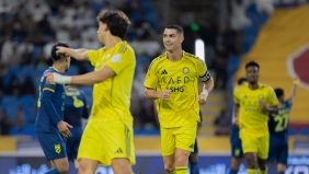 النصر يحصد النقاط كاملة بالفوز على الحزم بتألق رونالدو وفيلكس