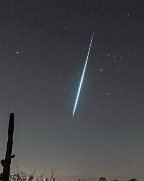 توقعات بزخة شهب الثوريات الشمالية في سماء السعودية