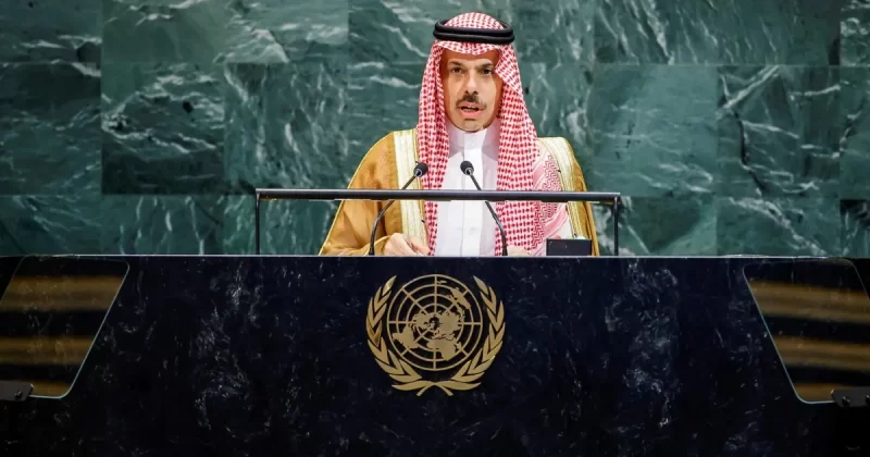 جهود السعودية في الأمم المتحدة لحل القضية الفلسطينية