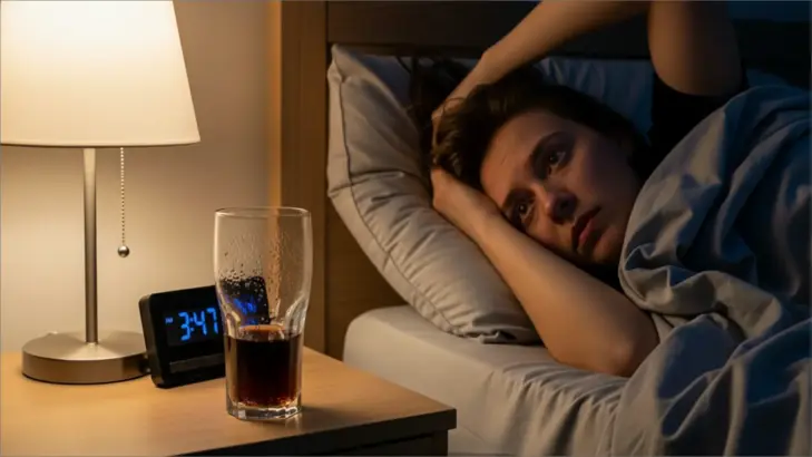 تأثير المشروبات الغازية على النوم: بدائل صحية ومفيدة