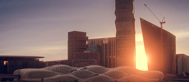 محطة مركز الملك عبدالله المالي: محطة أيقونية في شبكة مترو الرياض