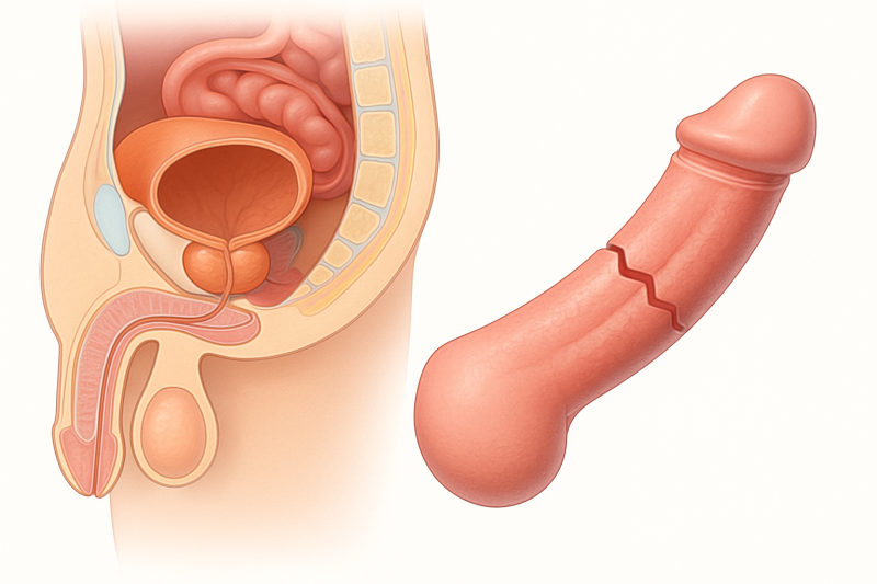كسر القضيب: آخر التطورات في العلاج الجراحي والغير جراحي