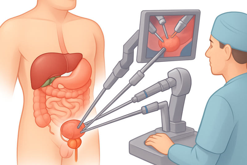 استئصال البروستاتا الروبوتي في تركيا: مقارنة بين الخيارات