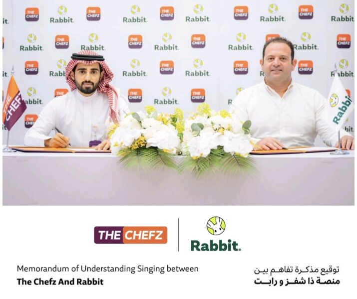 حلول مبتكرة لخدمات التوصيل الذكي في السعودية من Rabbit وThe Chefz