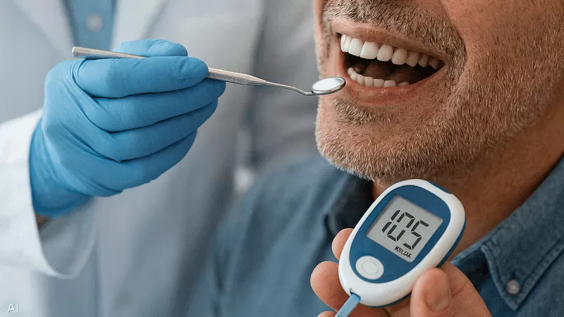 عيش حياة أفضل: العناية بالأسنان لمرضى السكري ورعاية شاملة