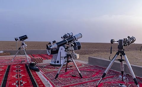 الرائي عبد الله الخضيري: الأجواء مناسبة لعملية الترائي في حوطة سدير