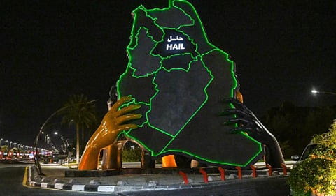 حائل تكتسي حلة وطنية تمزج بين رمزية التأسيس وأجواء رمضانية