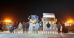 ضبط 15 مقيمًا من الجنسيتين الباكستانية والهندية لاستغلالهم الرواسب في المنطقة الشرقية