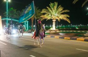 لينة التاريخية تحتفي بيوم التأسيس في سوقها الأثري بفعاليات تراثية ومشاركة مجتمعية