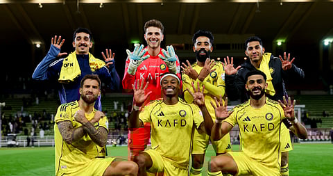 النصر يهزم النجمة بخماسية نظيفة في الجولة المؤجلة.. ويتصدر «دوري روشن»