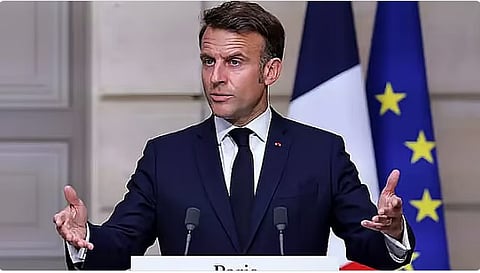 الرئيس الفرنسي يدعو إلى اجتماع طارئ لمجلس الأمن