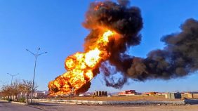 الحرس الثوري الإيراني يعلن استهداف مصفاة نفط في حيفا