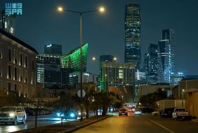 هطول أمطار على العاصمة الرياض