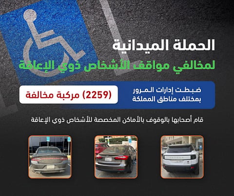 أهمية احترام مواقف ذوي الإعاقة: رسالة المرور ضد المخالفات