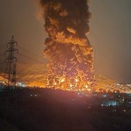 إعلام عراقي: حريق بمحطة كهرباء بالقرب من مطار بغداد الدولي