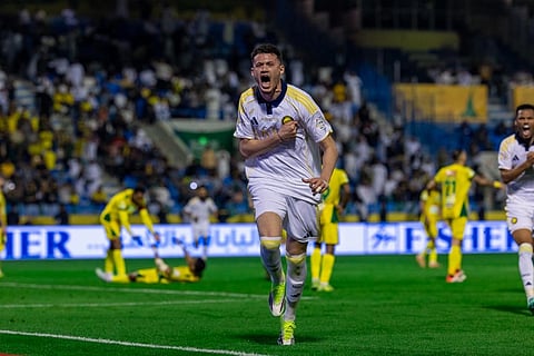 النصر يهزم الخليج بخمسة: فوز النصر على الخليج في الجولة 26
