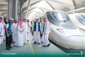 وزير النقل يتفقد جاهزية قطار الحرمين لاستقبال ضيوف الرحمن خلال رمضان