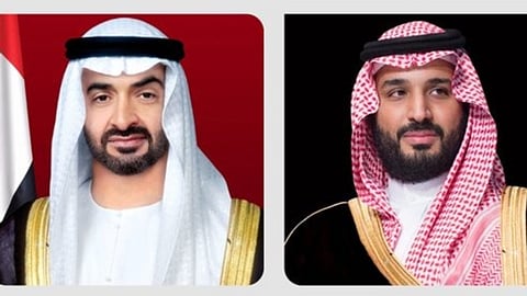 ولي العهد ورئيس الإمارات يبحثان هاتفيًا مستجدات الأوضاع في المنطقة
