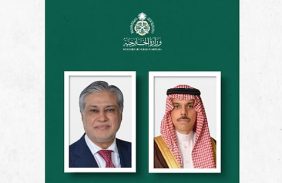 وزير الخارجية يبحث التطورات الراهنة مع نظيره الباكستاني