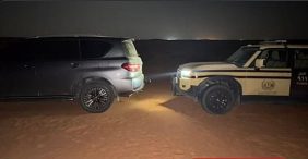 ضبط مواطن لدخوله بمركبته الفياض والروضات بمحمية الملك عبدالعزيز الملكية