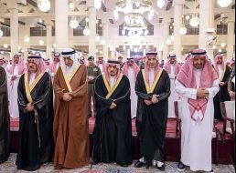 تشييع الأميرة نورة بنت عبدالعزيز: صلاة الجنازة بجامع الإمام تركي