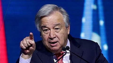 أمين عام الأمم المتحدة يطالب إيران بوقف هجماتها على دول الجوار