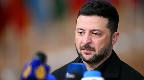 الرئيس الأوكراني يصل جدة