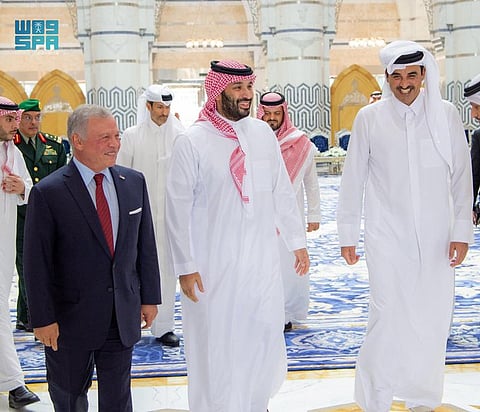 صور وداع: مغادرة القادة جدة بوجود ولي العهد السعودي