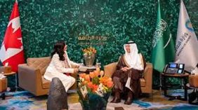وزير الطاقة يبحث أوجه التعاون مع وزيرة خارجية كندا في الرياض
