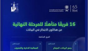 الهيئة العامة للإحصاء: نتائج هاكاثون الابتكار في البيانات السعودية قريباً