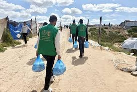 المملكة توزع 24.720 وجبة غذائية ساخنة في غزة