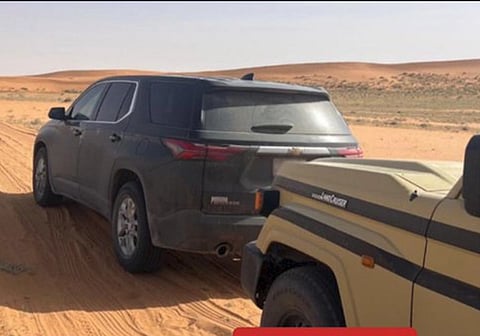 ضبط مواطن لدخوله بمركبته في الفياض والروضات بمحمية الملك عبدالعزيز الملكية