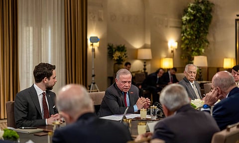 الملك عبد الله يؤكد: استقرار المنطقة أساس السلام العالمي