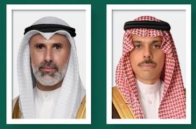 وزير الخارجية يتبادل مع نظيره الكويتي الرؤي حيال القضايا ذات الاهتمام المشترك